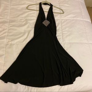Halter top formal dress
